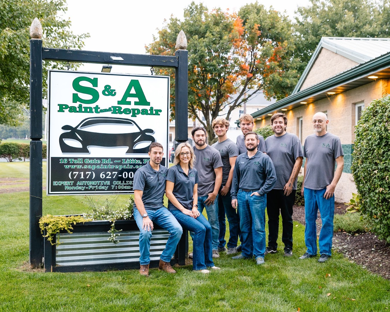 Auto Body Shops in Lititz: S & A Paint & Repair