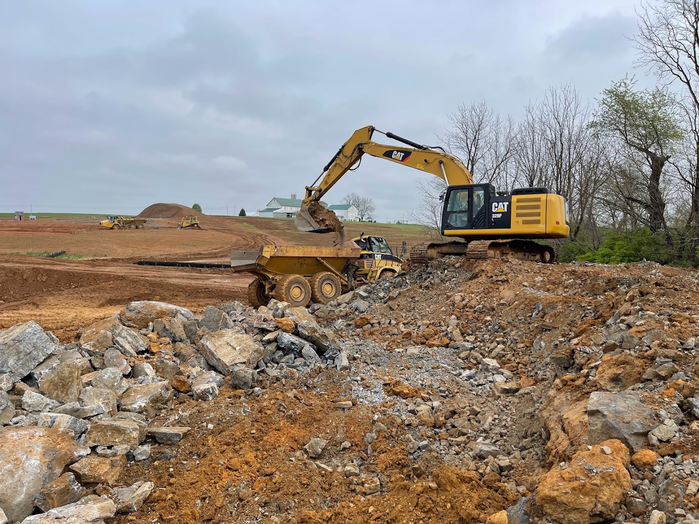 Excavating Contractors in Stevens: Weaver Excavating & Contracting Inc