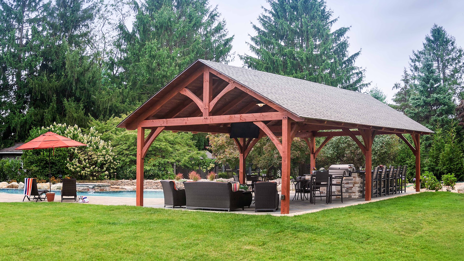 Gazebo Builders in Kinzers: Lancaster County Backyard