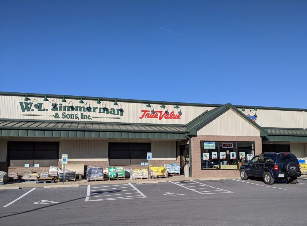 Hardware Stores in Intercourse: W. L. Zimmerman & Sons