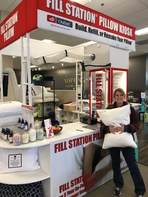 Mattress Stores in Lancaster: Fill Station Pillow Kiosk - Gardner's Mattress & More