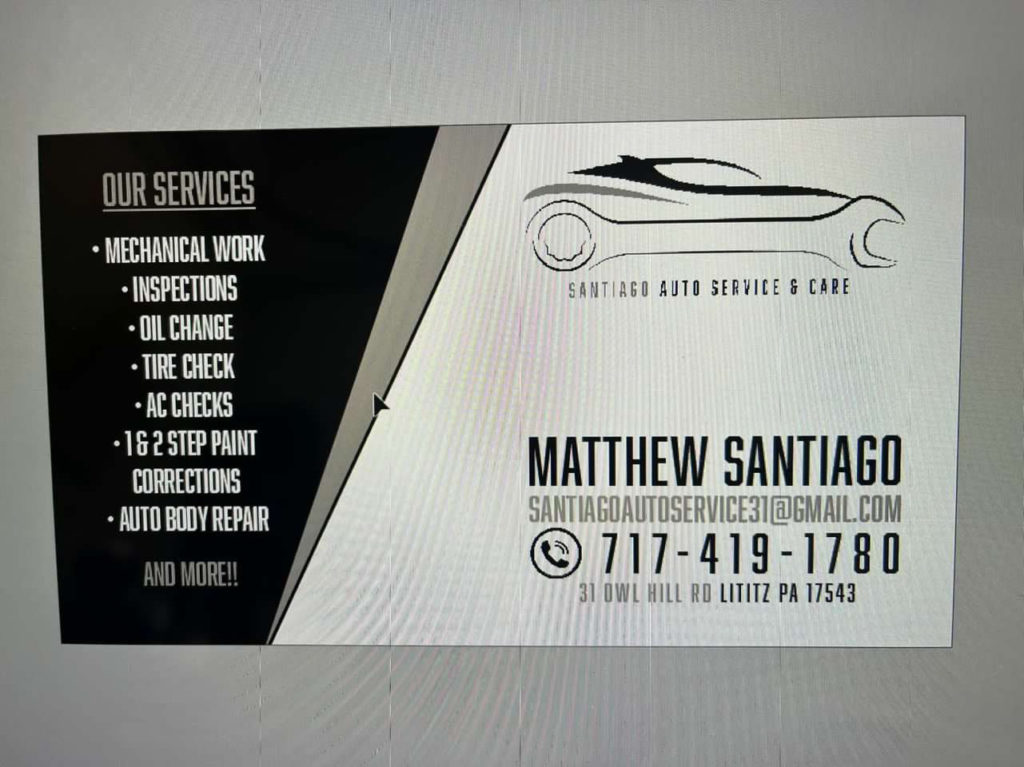 Oil Changes in Lititz: Santiago Auto Service & Care LLC