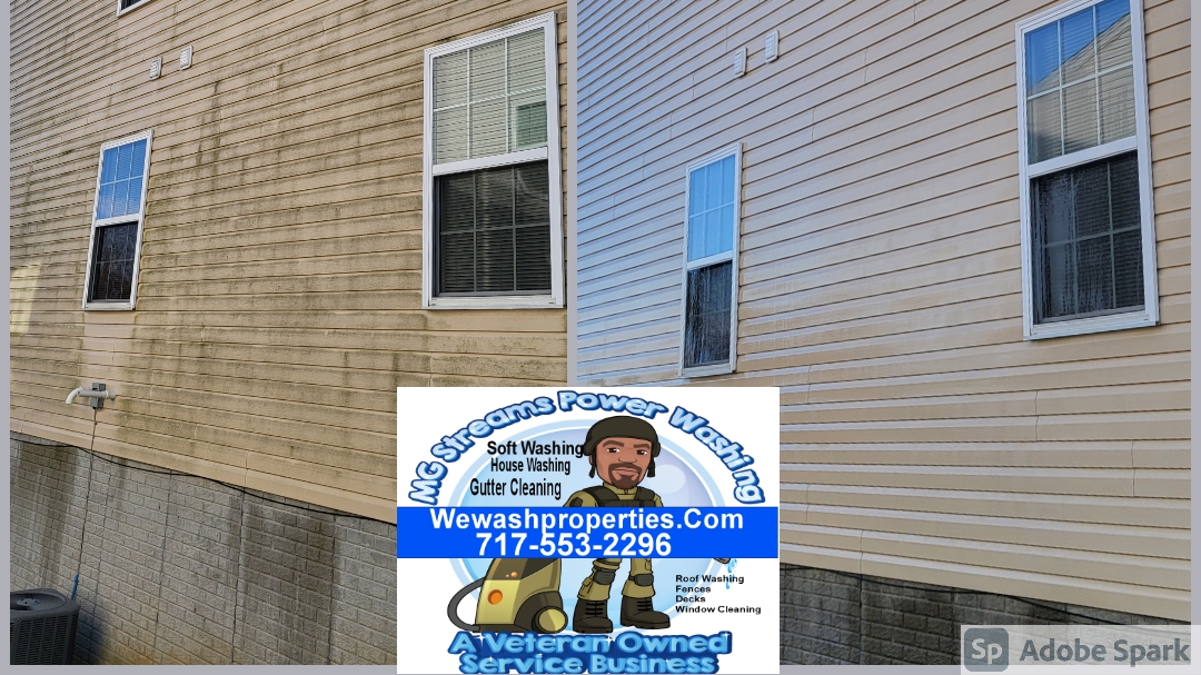 Pressure Washing Services in Lancaster: MG Streams Power Washing Veteran Owned LLC