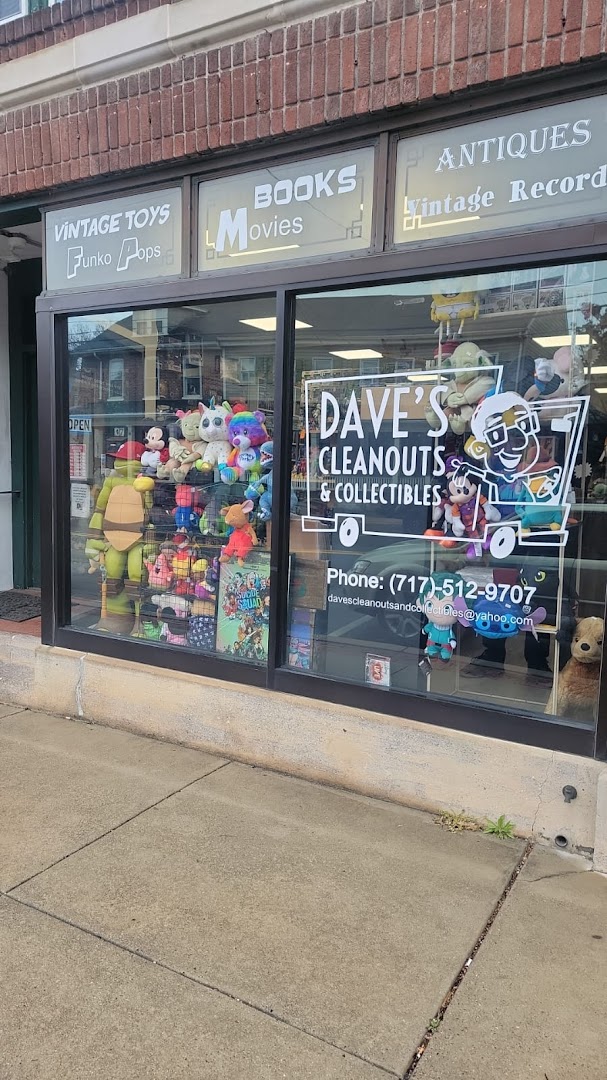 Toy Stores in Mount Joy: Dave's Cleanouts and Collectibles