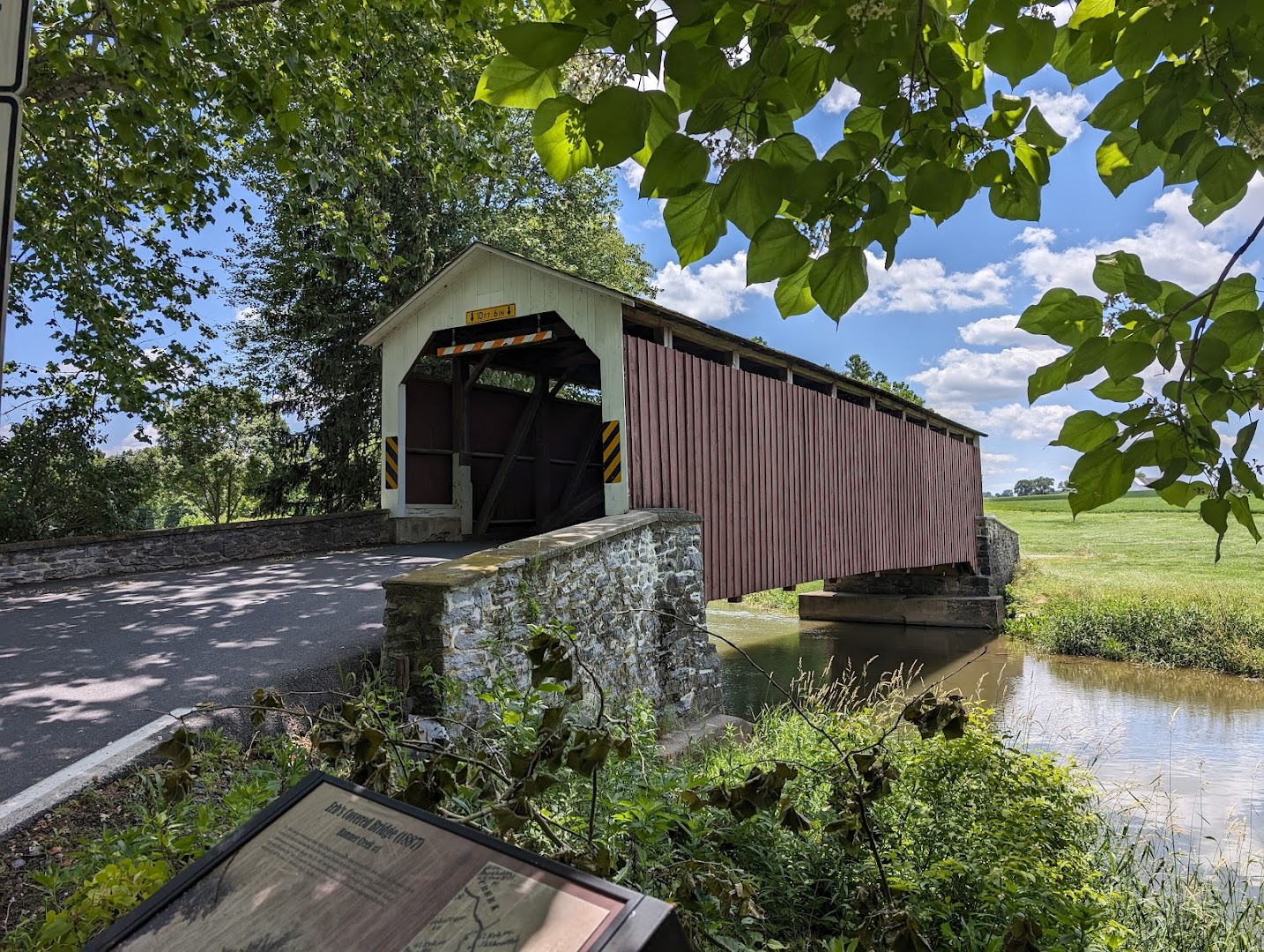 Erb's Mill Covered Bridge: Lititz Historical Landmarks