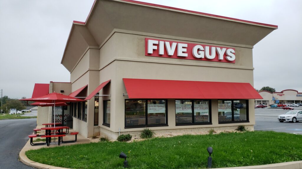 Five Guys: Lancaster Restaurants