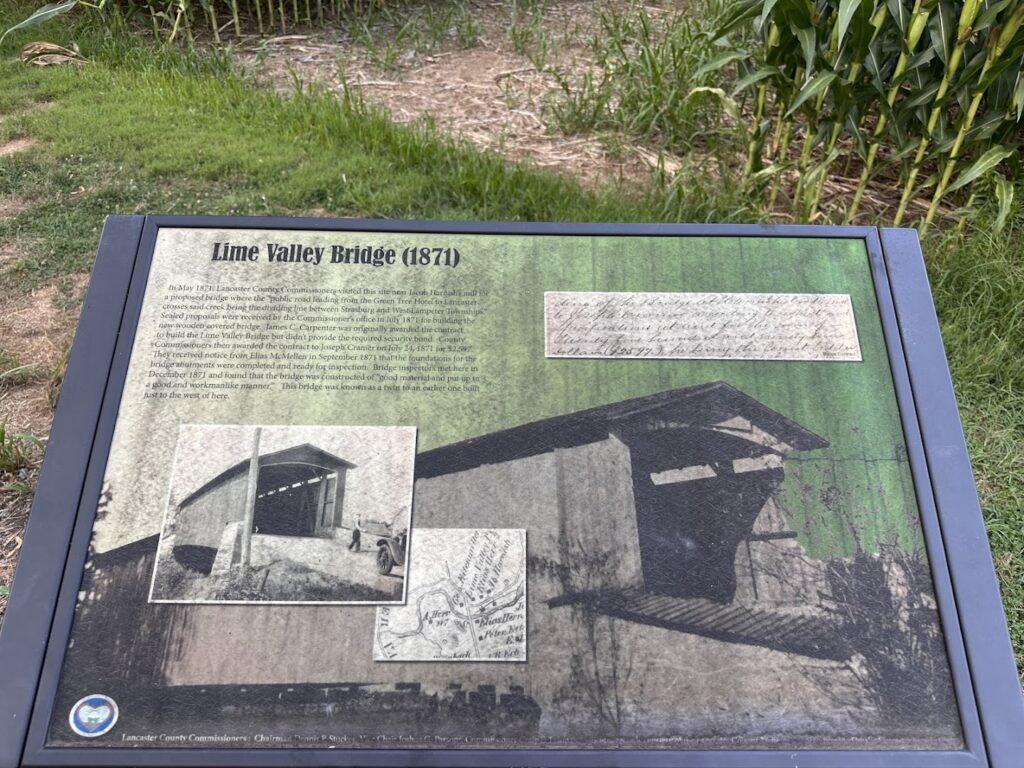 Lime Valley Covered Bridge: Willow Street Historical Landmarks