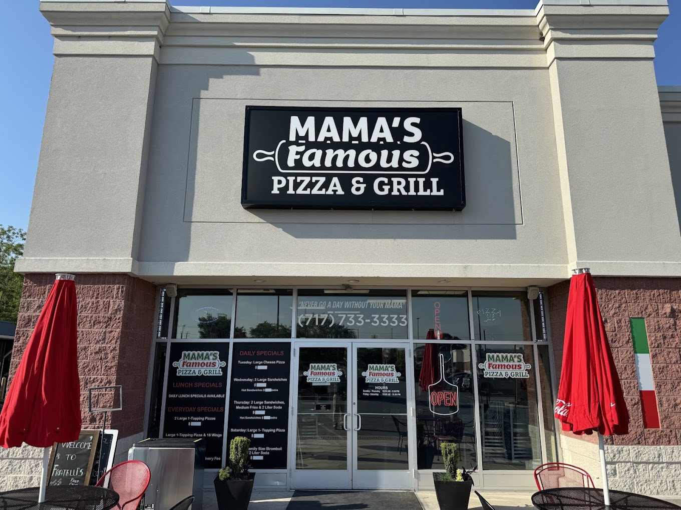 Mama`s Famous Pizza and Grill of Ephrata: Ephrata Restaurants