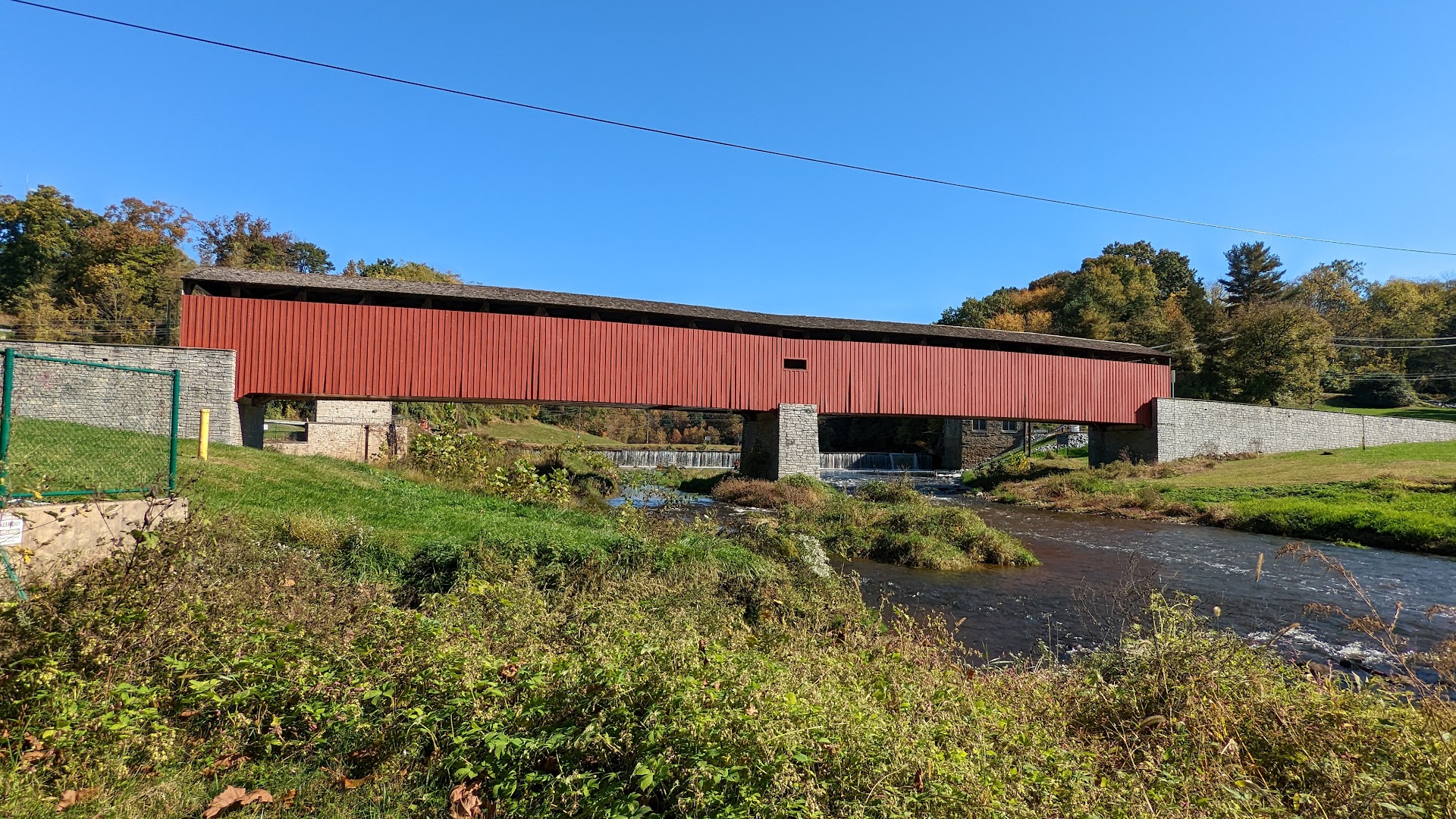 Pine Grove Covered Bridge: Nottingham Covered Bridges