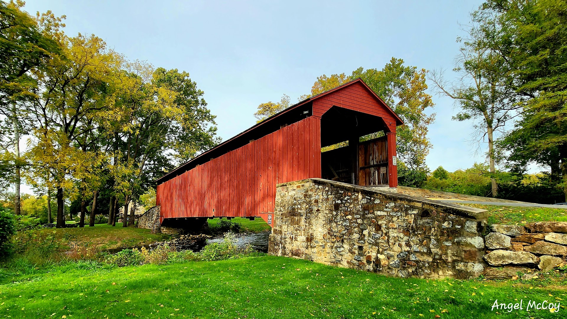 Poole Forge Covered Bridge: Narvon Covered Bridges