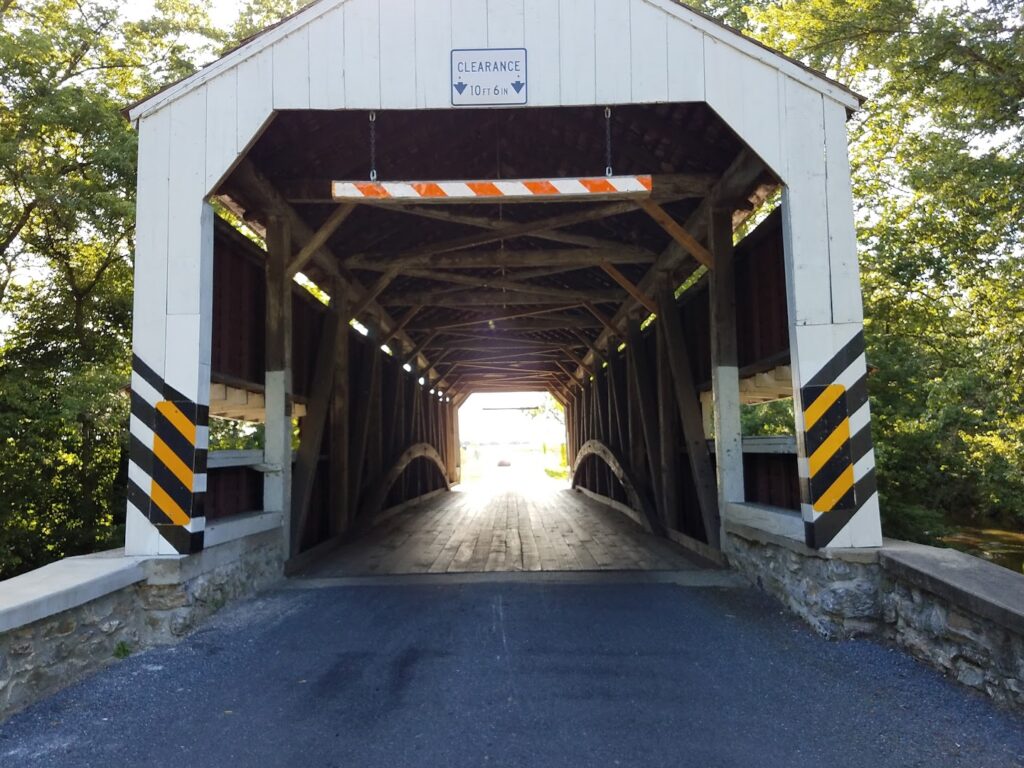 Shenck's Mill Covered Bridge: Manheim Scenic Spots