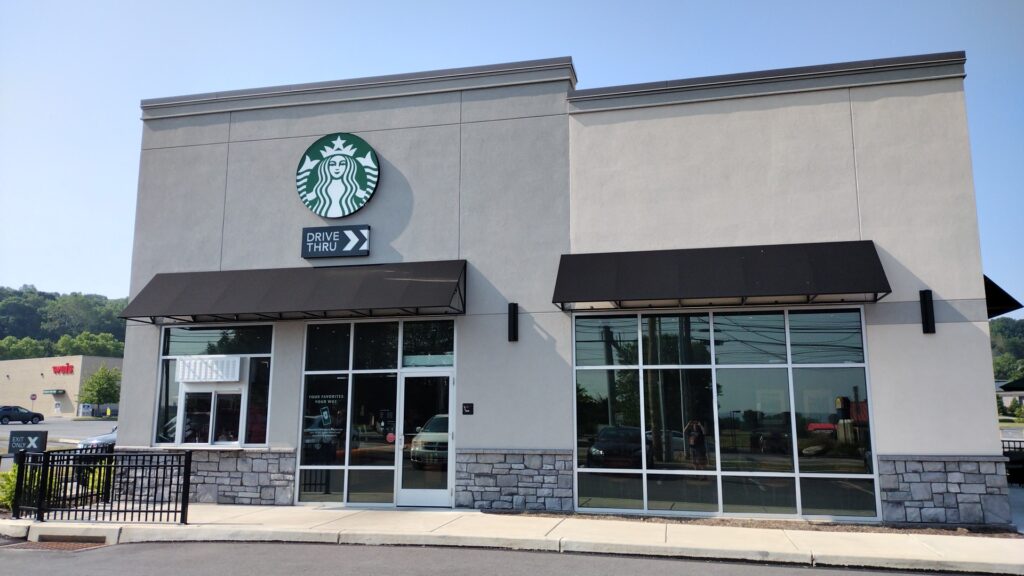 Starbucks: Gap Restaurants