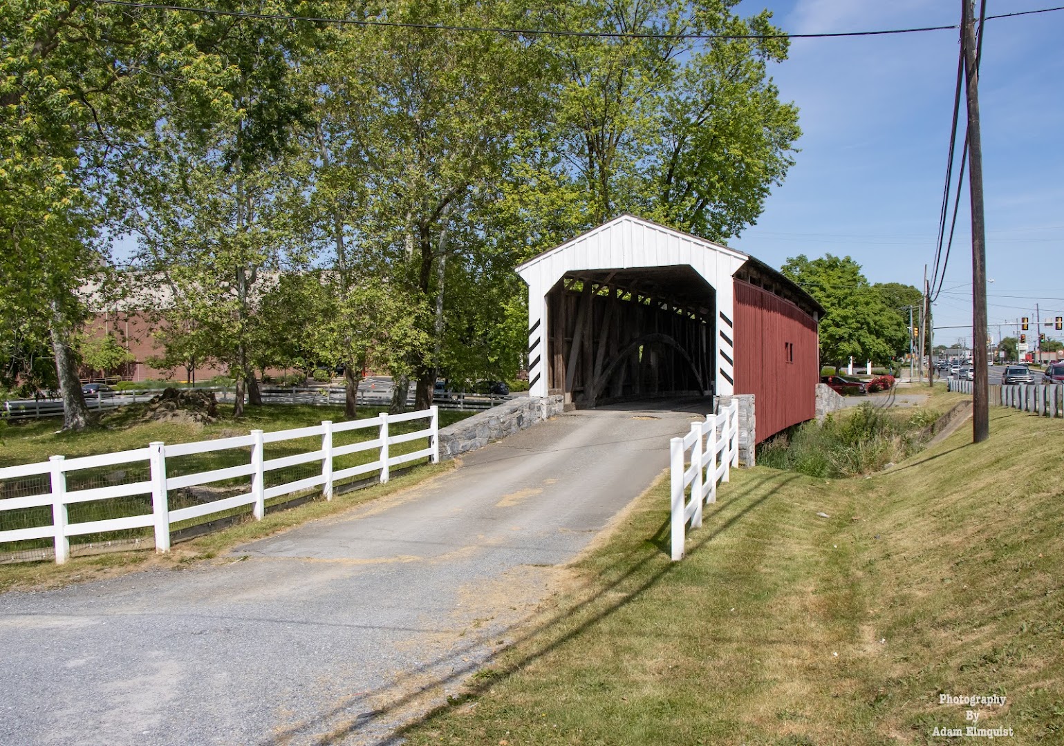 The Willows Covered Bridge: Lancaster Covered Bridges