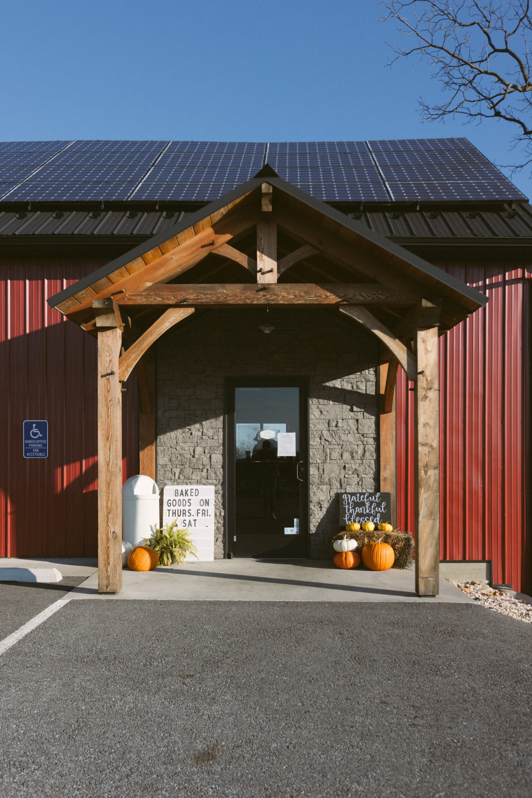 Old Barn Creamery entrance outside - Holtwood, PA